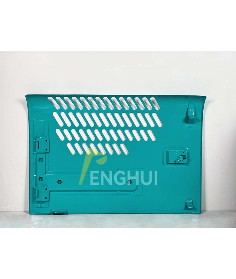 SK140 Water tank/Radiator door for Kobelco - Image 2